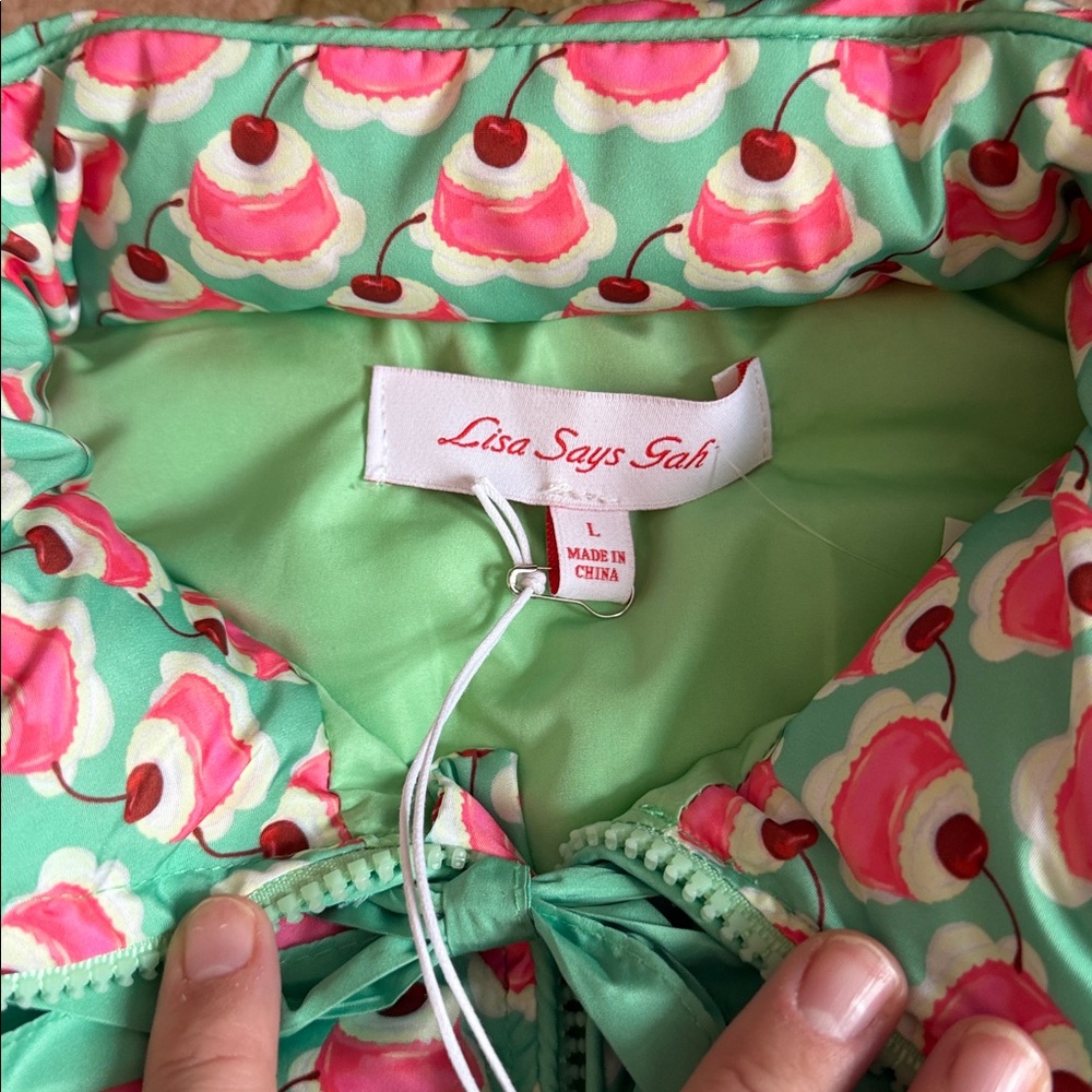 NWT Lisa Says gah lady puffer jacket - Picture 3 of 5